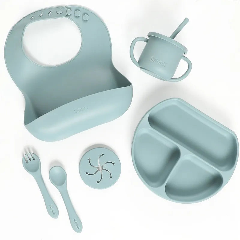 Set de Alimentación de Silicona para Bebes